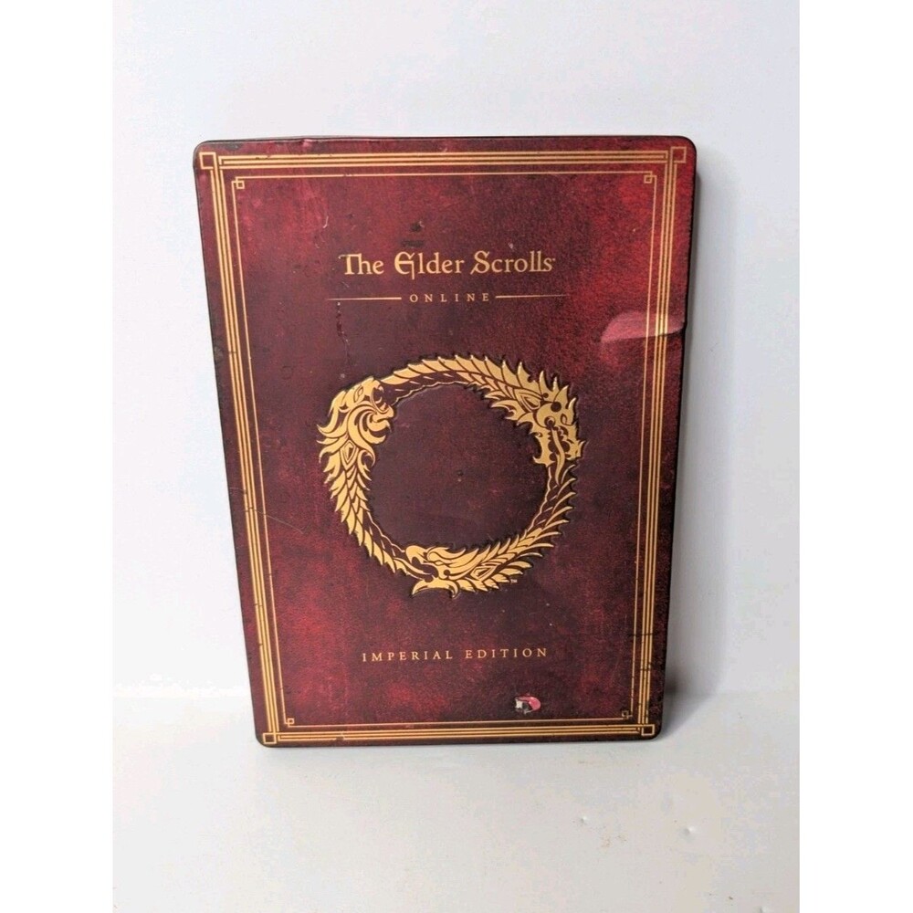 The Elder Scrolls Online Imperial Edition PS4 SteelBook Tamriel Unlimited Disc